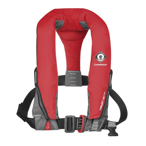 Red Crewsaver Crewfit 165N Sport Lifejacket with Harness