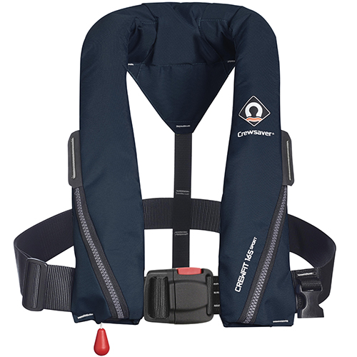 crewsaver crewfit sport 165n navy non harness