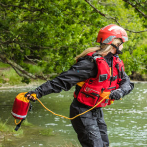 YAK throw bag action
