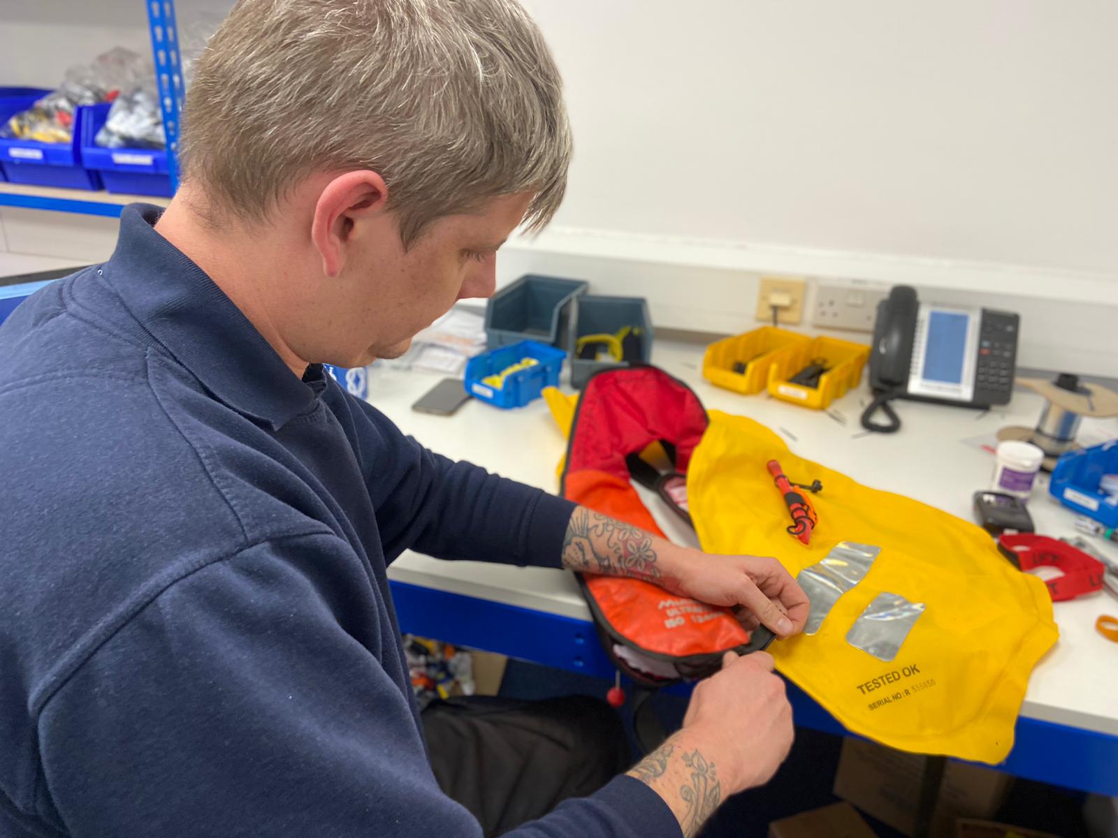 Expert lifejacket servicing in the UK, keeping you safe on the water