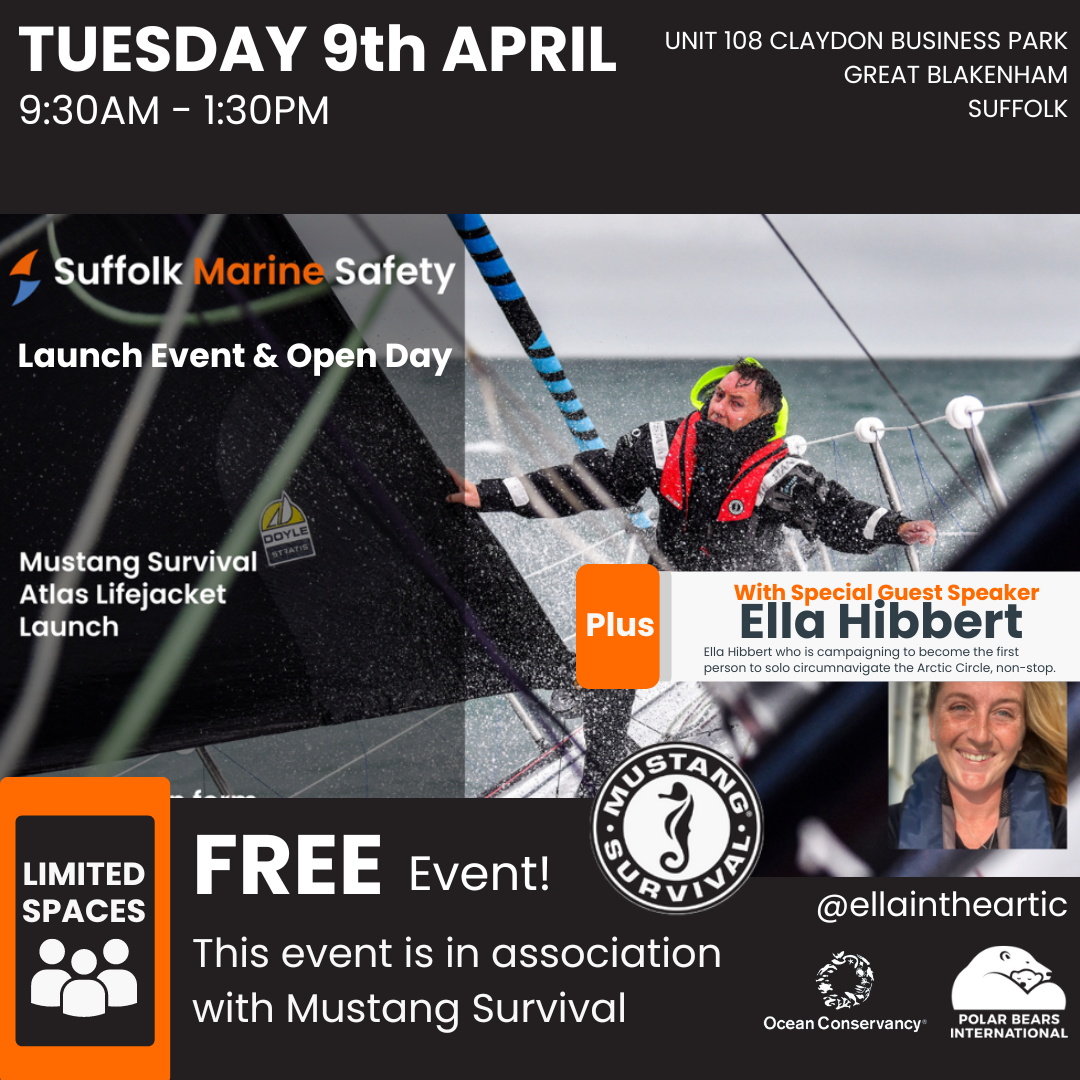 Mustang Survival ‘Atlas Pro 190’ Life jacket UK Launch Event &#038; Open Day! Book Your Free Place