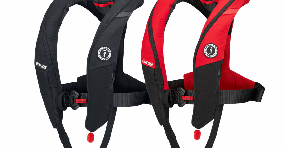 Mustang Survival ATLAS 190 DLX Pro Sensor (ISO) Lifejacket