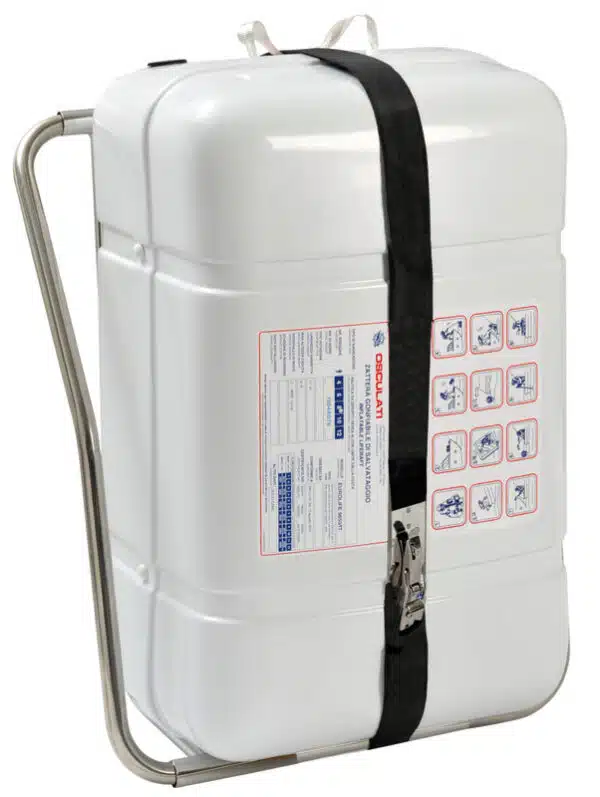 Osculati Vertical Liferaft Cradle - Image 2