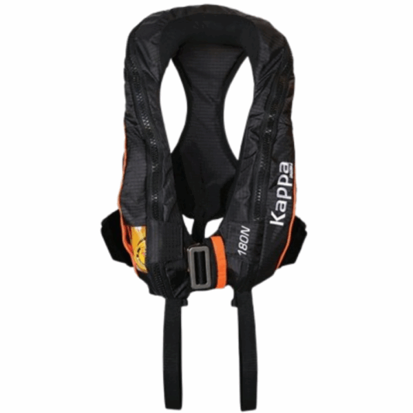 Kappa 180 lifejacket JS1 Auto Harness With Sprayhood & Light