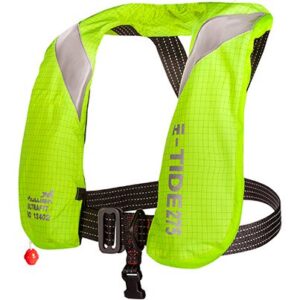 Mullion Hi-Tide Hi-Vis Yellow Flame-Retardant 275N Lifejacket
