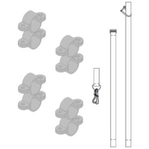 Ocean Safety Rail Mount Kit
