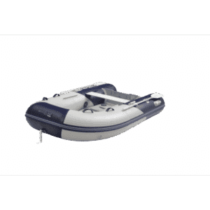 Waveline V Hull Airdeck with Solid Transom Floor Navy /Grey
