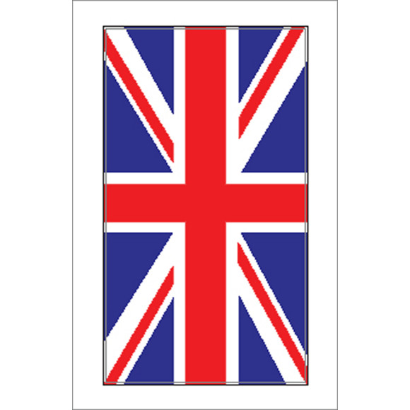 Nauticalia sticker – Union Jack Flag